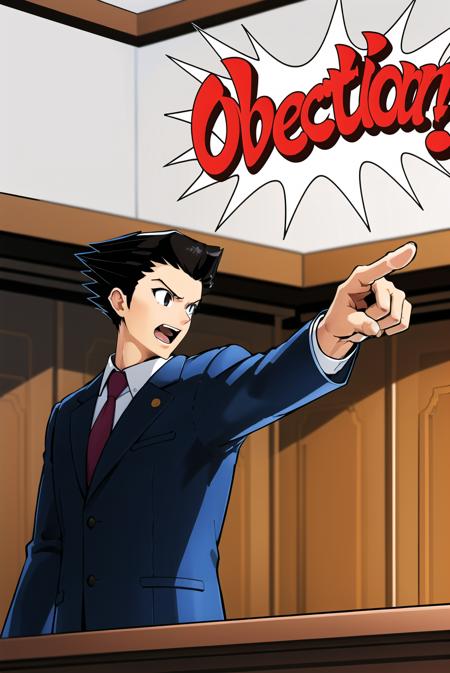 3978515067-3545640869-objection, ace attorney,  phoenix wright , _1boy, black eyes, blue necktie, brown hair, courtroom, cropped jacket, jacket, neckt.png